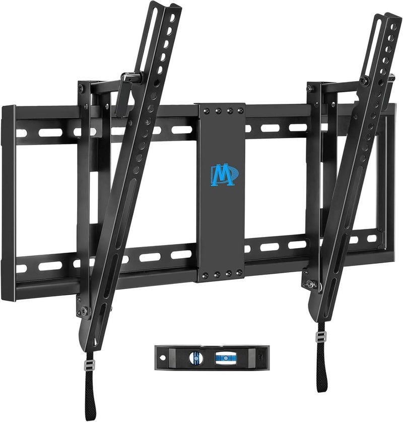 Mounting Dream Tilt TV Wall Mount - Fits 42-70 Inch TVs, Tilt Up to 20 Degrees, VESA 200x100 to 600x400mm, 132 lbs Loading, Fits 16", 18", 24" Studs - MD2165-LK - Image 1